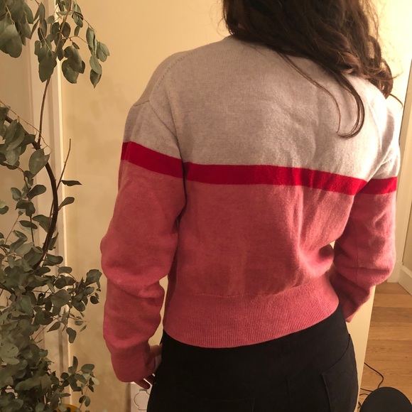 Colorblock Wool sweater - Picture 2 of 3